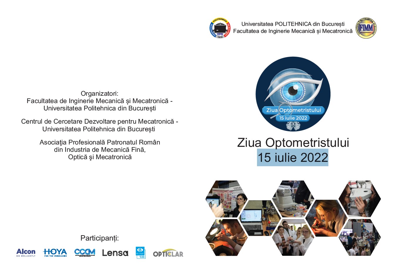 Ziua optometristului 2022